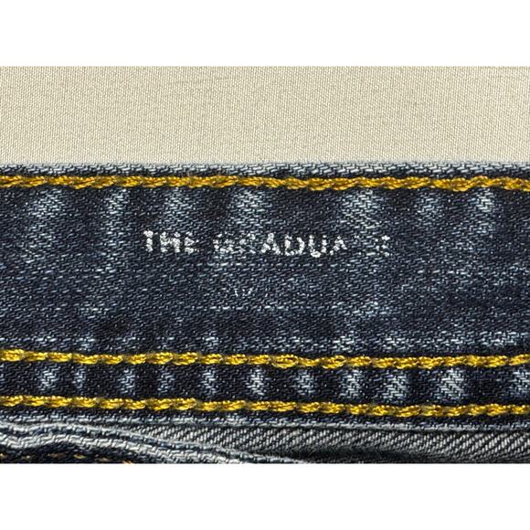AG Adriano Goldschmied Men's The Graduate Tailored Leg Blue Jeans - Size 38x29 - Picture 5 of 6